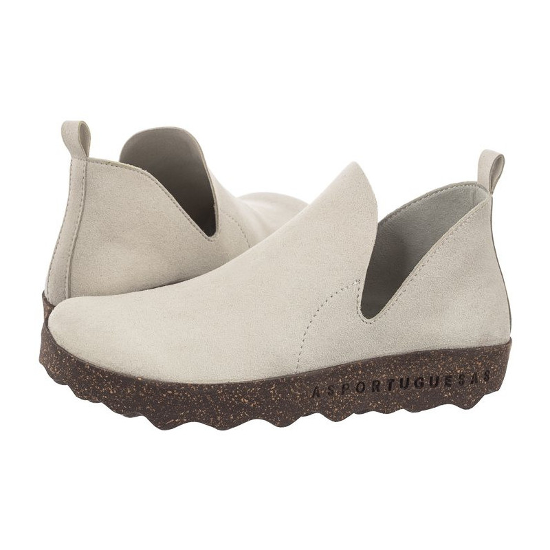 Asportuguesas Cloe L Eco Sued Offwhite P018214011 (AP13-a) shoes