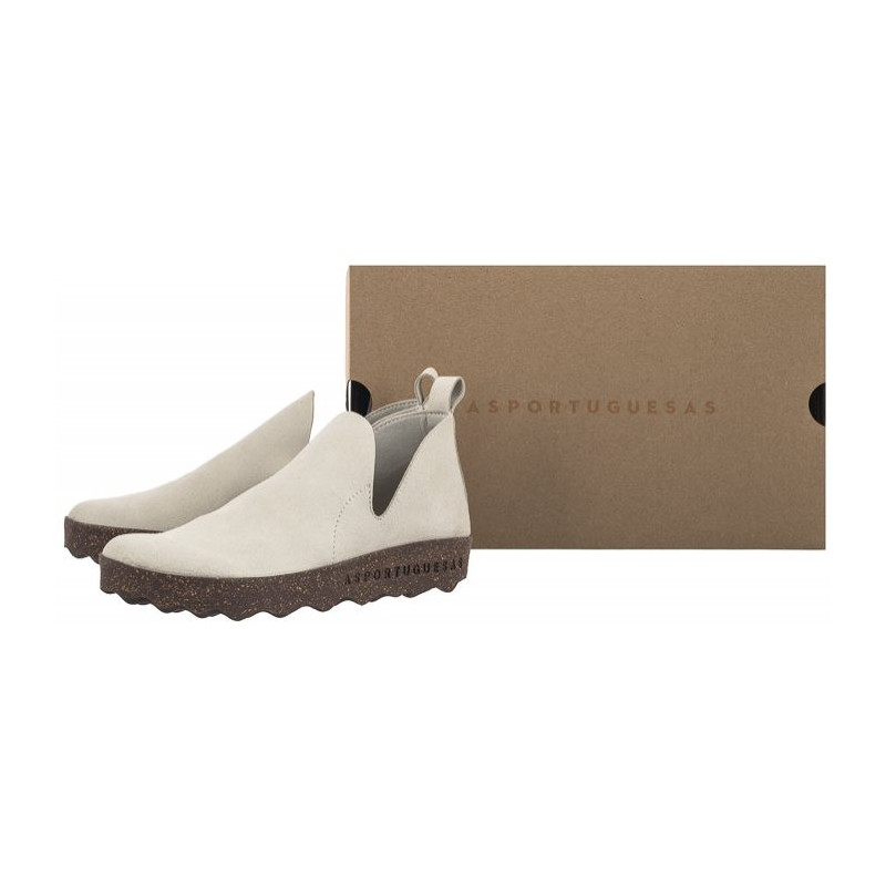 Asportuguesas Cloe L Eco Sued Offwhite P018214011 (AP13-a) shoes