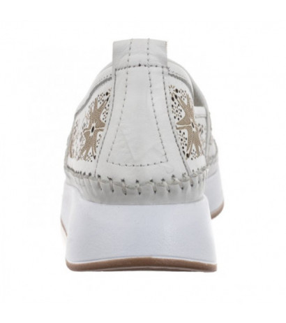 Venezia Białe Ażurowe 268149 White (VE709-b) shoes