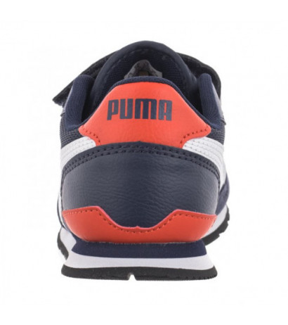 Puma ST Runner v3 Mesh V PS Peacot-White-Puma Red 385511-09 (PU567-c) sports shoes