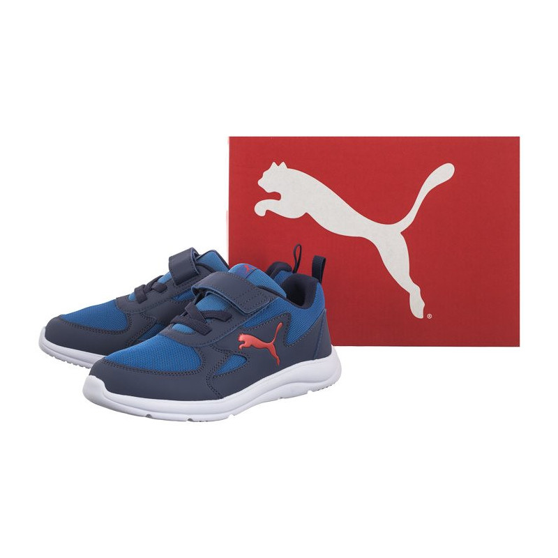 Puma Fun Racer AC PS Bright Cobalt-High Risk Red 192971-03 (PU583-b) sports shoes