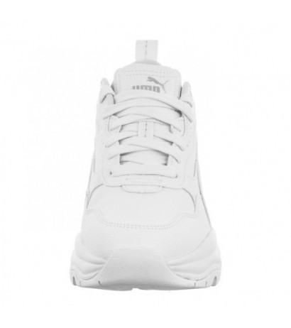 Puma Cilia Wedge White-Puma White-Puma Silver 393915-02 (PU585-b) shoes