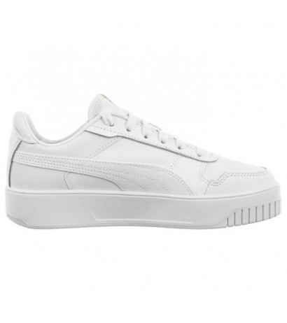 Puma Carina Street Puma White-Puma-White-Gold 389390-01 (PU584-a) shoes