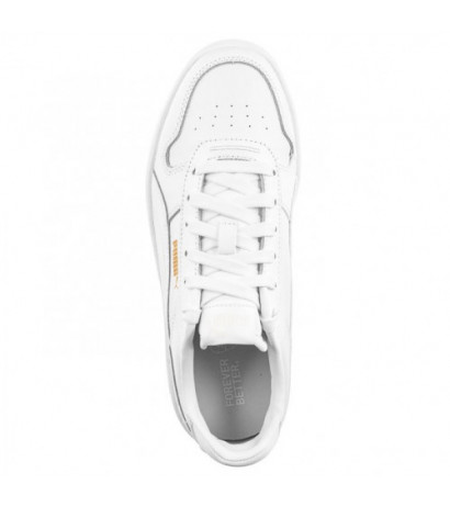 Puma Carina Street Puma White-Puma-White-Gold 389390-01 (PU584-a) shoes