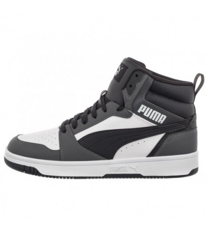 Puma Rebound v6 Puma White-Puma Black-Grey 392326-03 (PU587-a) sports shoes