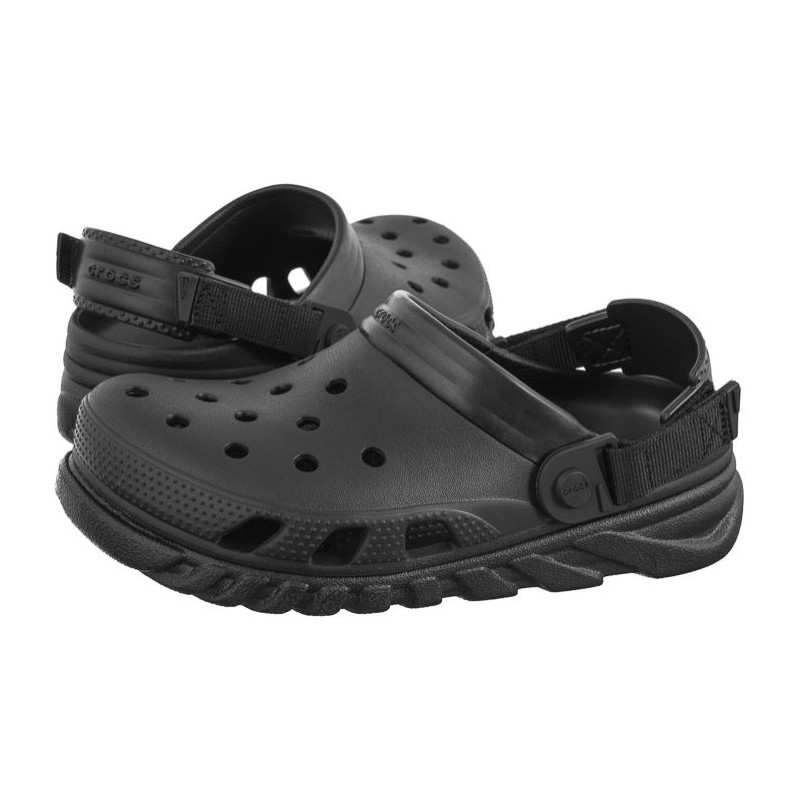 Crocs Duet Max II Clog Black 208776-001 (CR331-a) Women's Shoes/Flip Flops