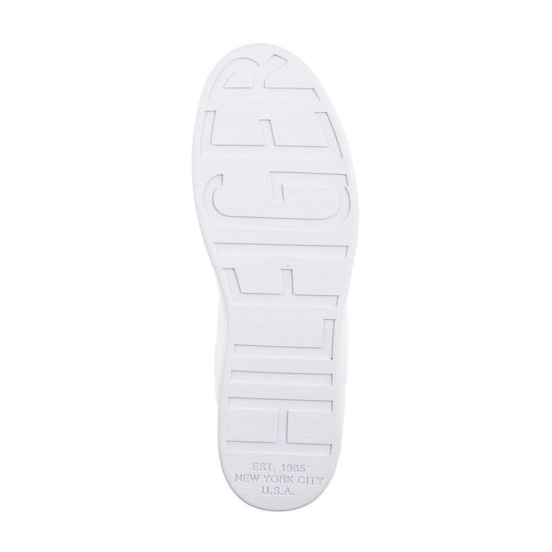 Tommy Hilfiger Court Cupsole Pique Textile White FM0FM04967 YBS (TH1096-a) sports shoes