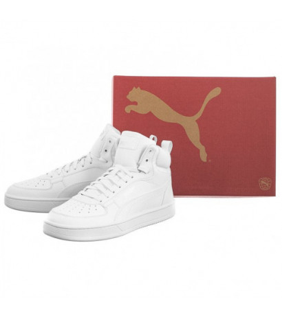 Puma Puma Caven 2.0 Mid Puma White-Puma Silver 392291-02 (PU589-a) sports Shoes