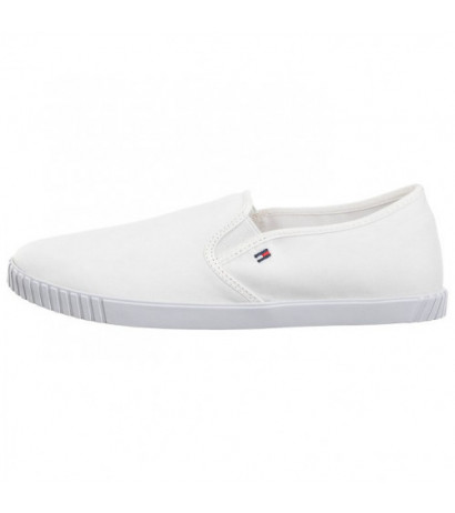 Tommy Hilfiger Canvas Slip-On Sneaker White FW0FW07806 YBS (TH1098-a) sneakers