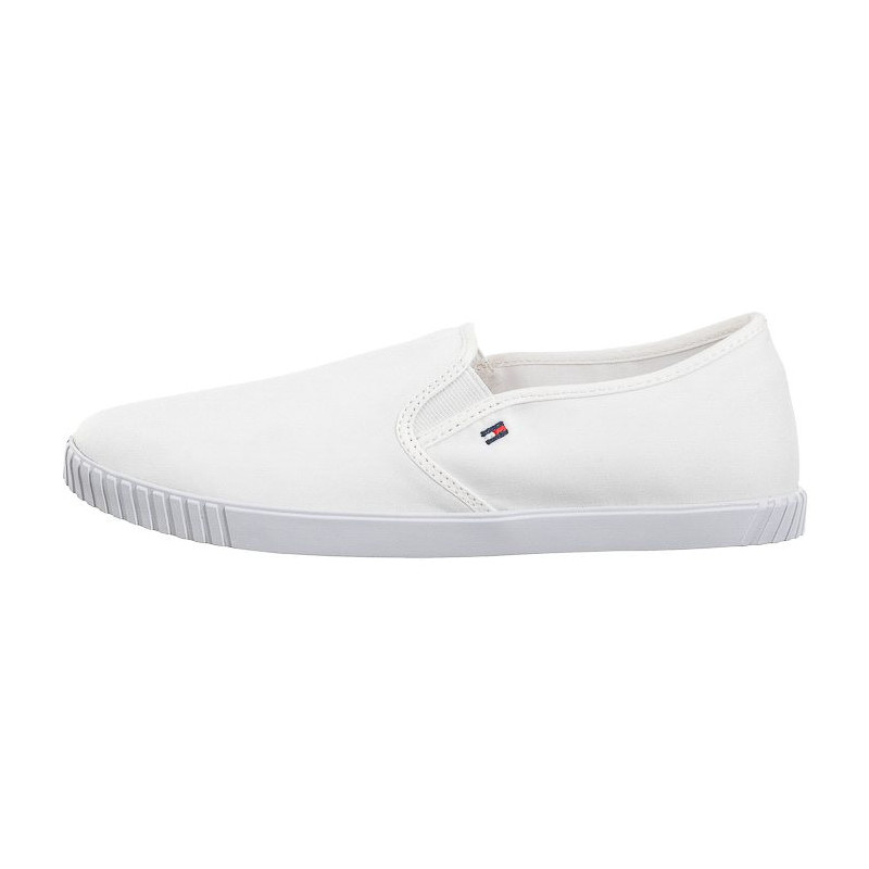 Tommy Hilfiger Canvas Slip-On Sneaker White FW0FW07806 YBS (TH1098-a) sneakers