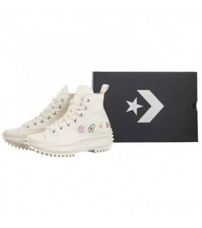 Converse Run Star Hike Hi Egret/Egret/Sunrise Pink A03560C (CO679-a) shoes