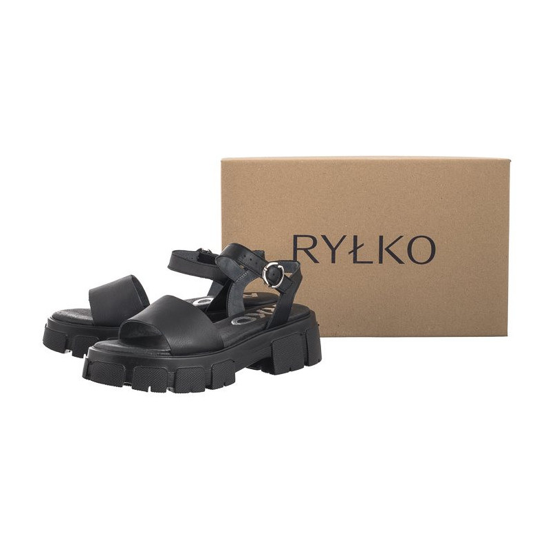 Ryłko Czarne 1IF60_W1 __21 (RY863-b) sandals