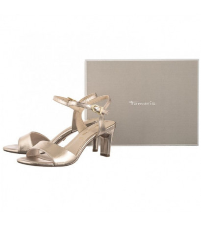 Tamaris Złote 1-28008-42 933 Light Gold (TM495-a) high heels