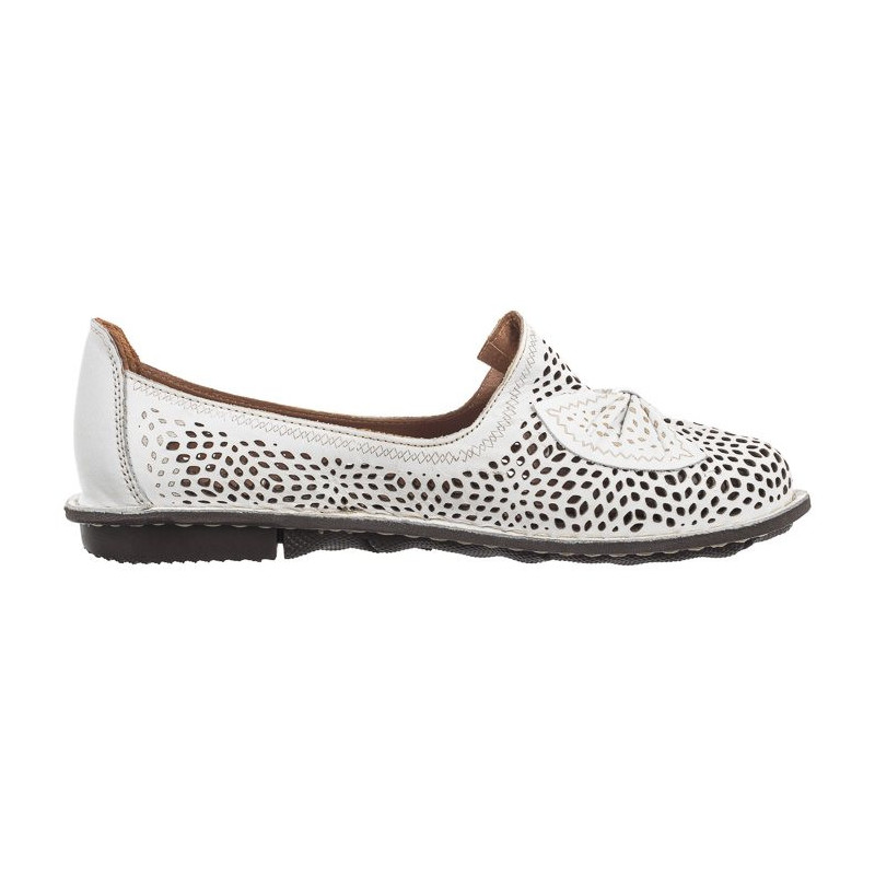 Venezia Białe 301 148-1 White (VE716-b) shoes