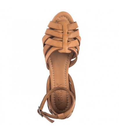 Venezia Brązowe 0028604 Coconut (VE772-a) sandals