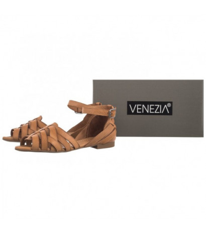 Venezia Brązowe 0028604 Coconut (VE772-a) sandals