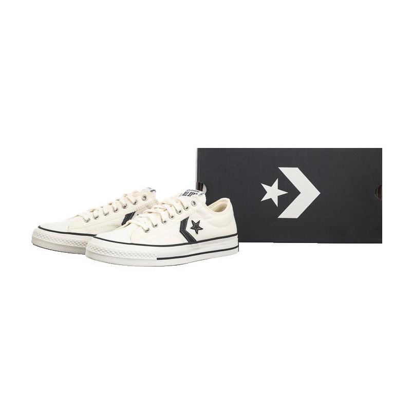 Converse Star Player 76 OX Vintage White/Black A01608C (CO684-a) shoes