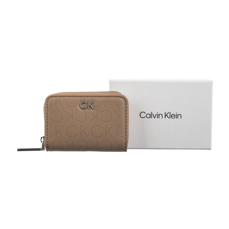 Calvin Klein CK Daily SM Zip Around Epi Mono Chanterelle Epi Mono K60K612188 0HF (CK503-a) handbag