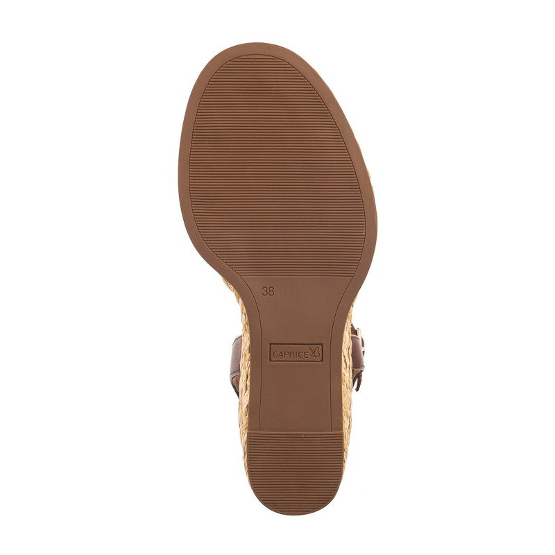 Caprice Brązowe 9-28304-42 308 Bast/Cognac (CP411-a) shoes