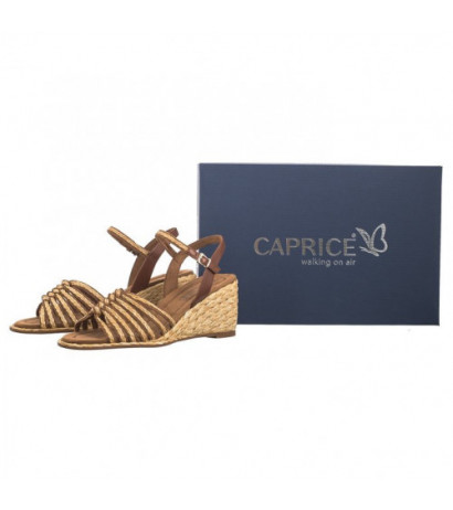 Caprice Brązowe 9-28304-42 308 Bast/Cognac (CP411-a) shoes