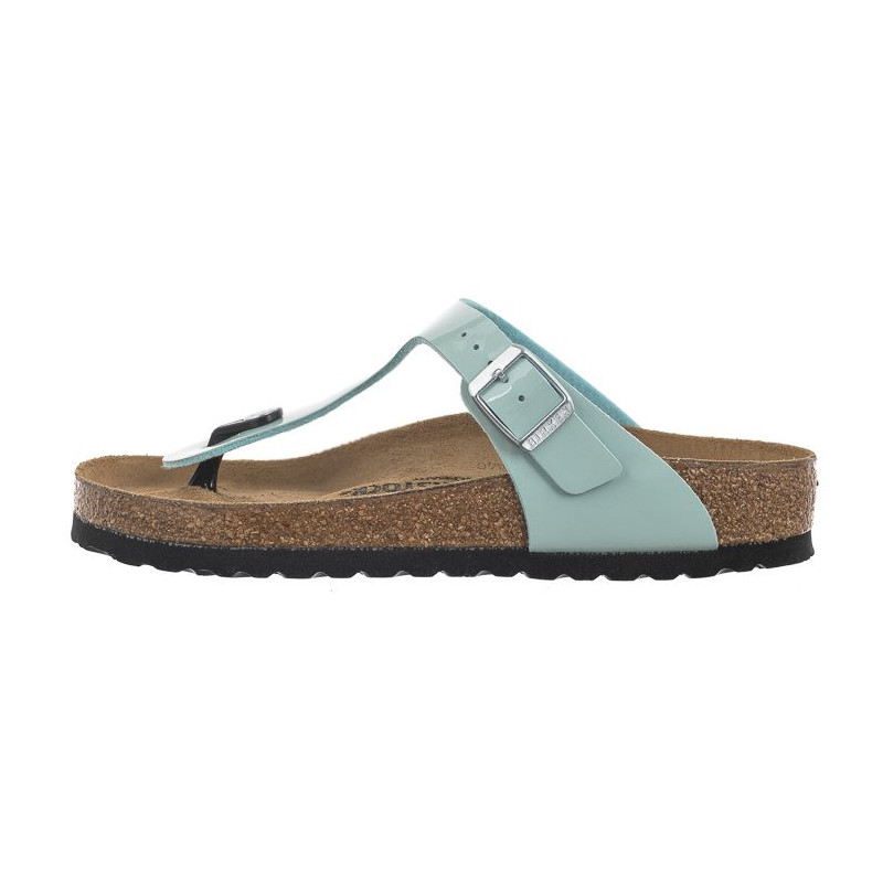 Birkenstock Gizeh BS Patent Surf Green 1026956 (BK51-e) flip flops