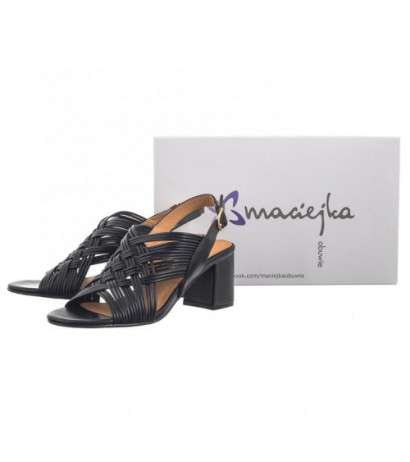 Maciejka Czarne N6517-01/00-1 (MA1208-b) shoes