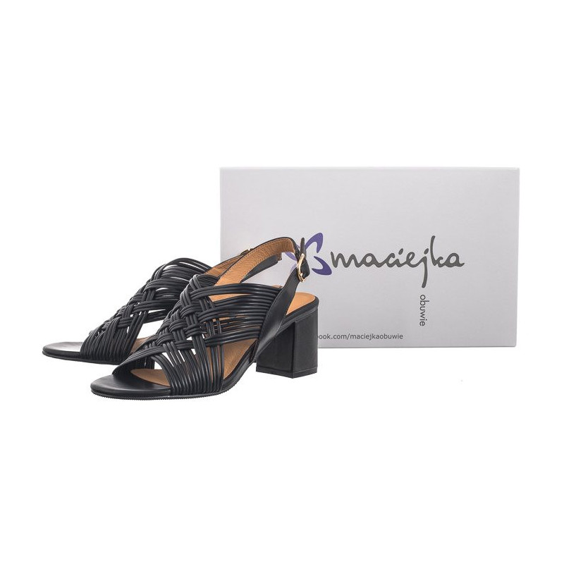 Maciejka Czarne N6517-01/00-1 (MA1208-b) shoes