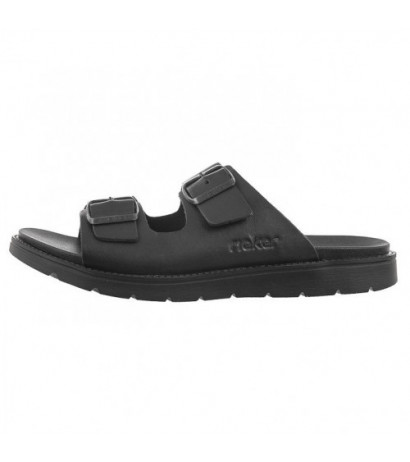 Rieker Czarne 24290-00 Black (RI181-a) slippers