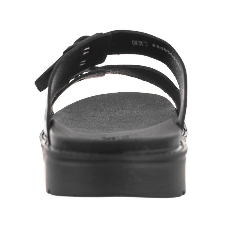 Rieker Czarne 24290-00 Black (RI181-a) slippers