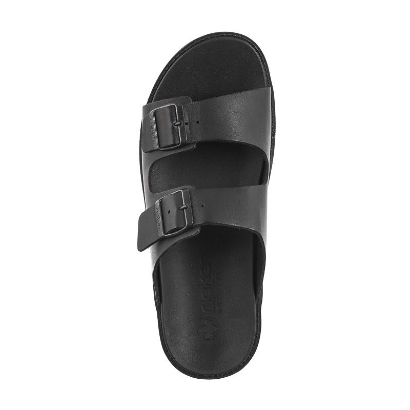 Rieker Czarne 24290-00 Black (RI181-a) slippers