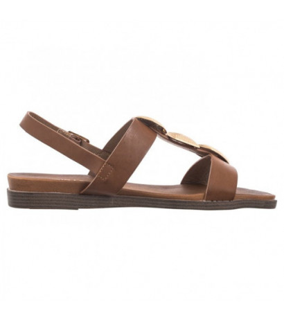 Sergio Leone Brązowe SK 072 H  (SL534-a) sandals