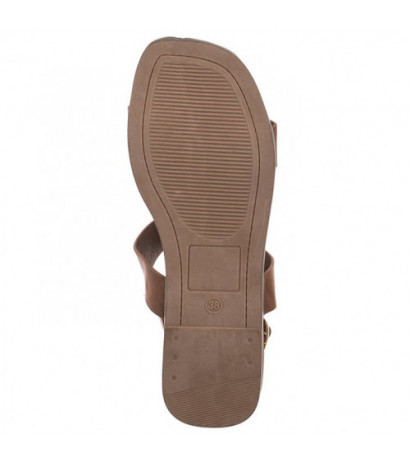 Sergio Leone Brązowe SK 072 H  (SL534-a) sandals