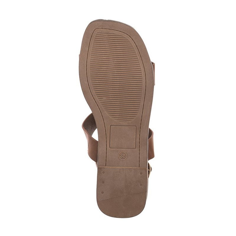 Sergio Leone Brązowe SK 072 H  (SL534-a) sandals