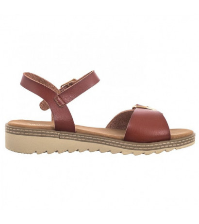 Sergio Leone Brązowe SK 078 H (SL532-a) sandals