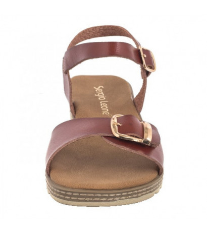 Sergio Leone Brązowe SK 078 H (SL532-a) sandals