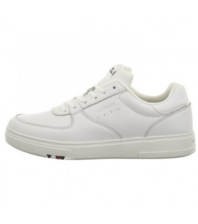 Tommy Hilfiger Modern Cup Corporate Lth White FM0FM04941 YBS (TH1105-a) sports shoes