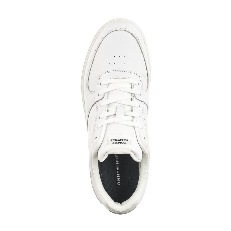 Tommy Hilfiger Modern Cup Corporate Lth White FM0FM04941 YBS (TH1105-a) sports shoes