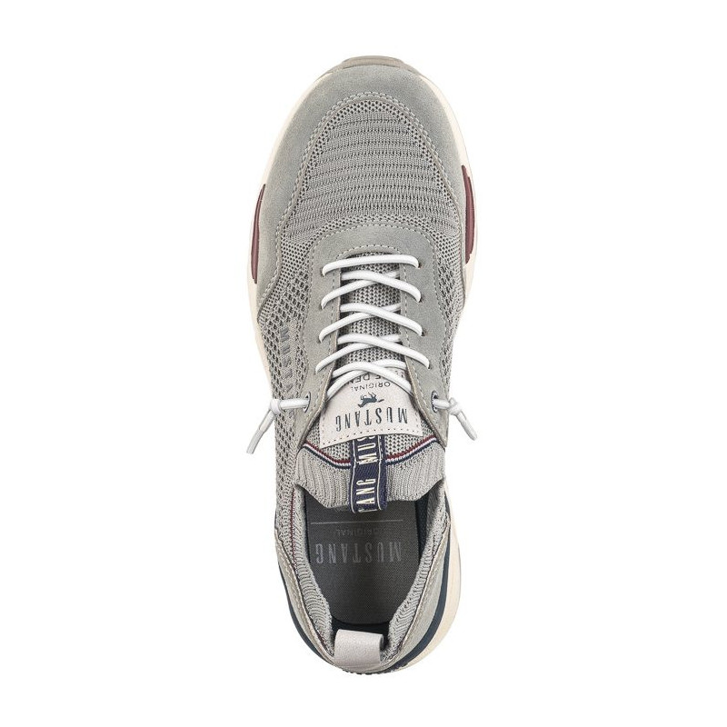 Mustang Szare 4186-308-022 (MU541-b) sports shoes