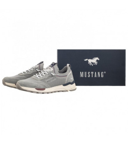 Mustang Szare 4186-308-022 (MU541-b) sports shoes