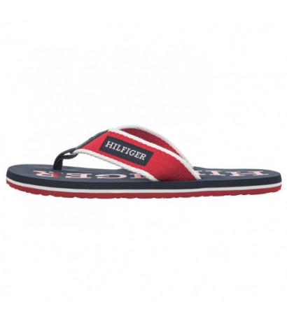 Tommy Hilfiger Patch Hilfiger Beach Sandal Primary Red FM0FM05024 XLG (TH1106-a) shoes