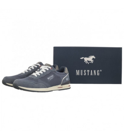 Mustang Niebieskie 4154-317-008 (MU542-a) sports shoes