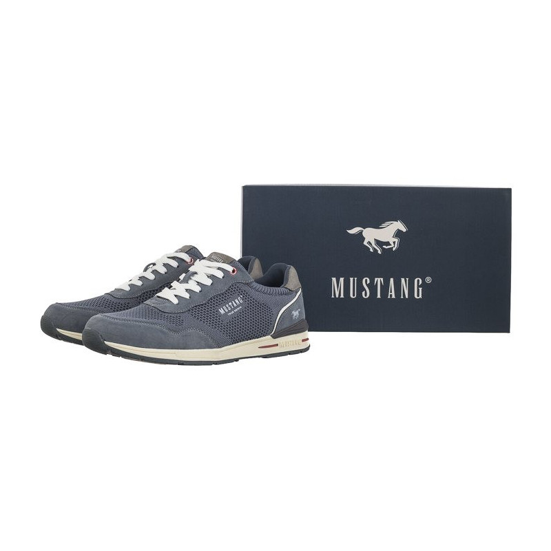 Mustang Niebieskie 4154-317-008 (MU542-a) sports shoes