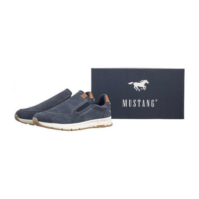 Mustang Granatowe 4195-401-800 (MU544-a) sports shoes