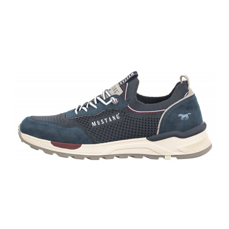 Mustang Granatowe 4186-308-800 (MU541-a) sports shoes