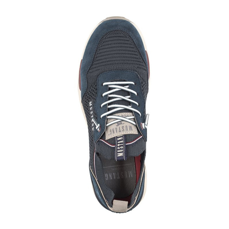 Mustang Granatowe 4186-308-800 (MU541-a) sports shoes