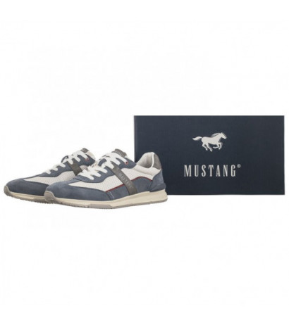 Mustang Niebieskie/Białe 4176-303-081 (MU539-a) shoes