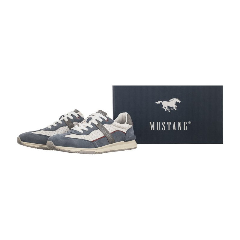 Mustang Niebieskie/Białe 4176-303-081 (MU539-a) shoes