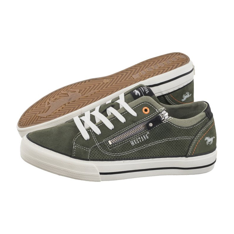 Mustang Oliwkowe 4198-302-077 (MU540-b) Sneakers