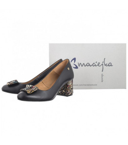 Maciejka Czarne 3356A-44/00-1 (MA501-e) shoes