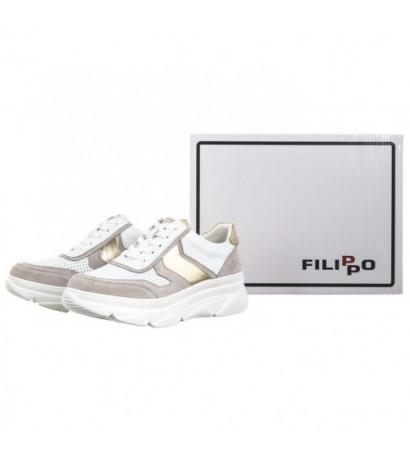 Filippo Białe/Szare DP4579/24 WH GR (FO101-a) sports Shoes